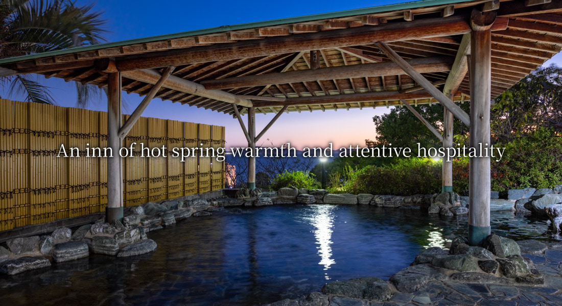 An inn of hot spring warmth and attentive hospitality